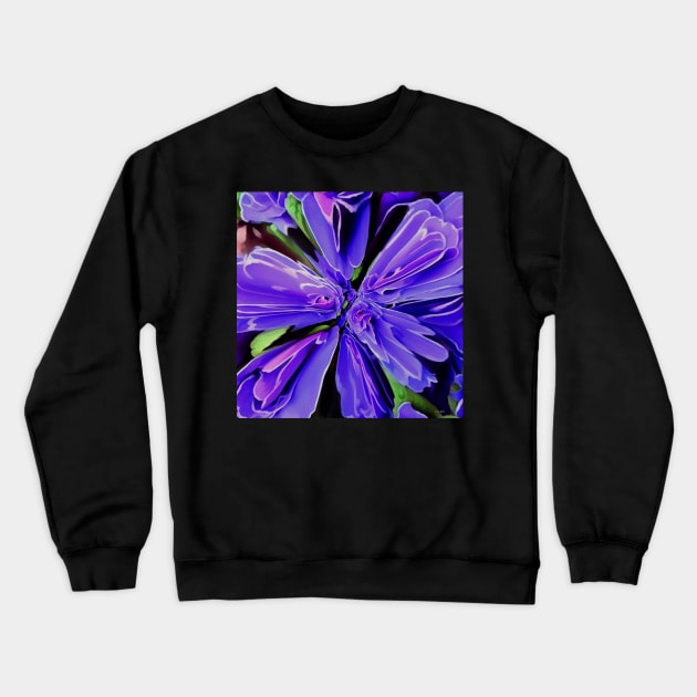 Stocksom Crystal Flower 2 Crewneck Sweatshirt by stocksomart